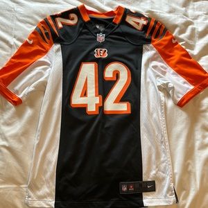 Nike on field Cincinnati Bengals BenJarvus Green-Ellis #42 jersey size small